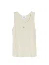 Maison Kitsuné Baby Fox Patch Ribbed Tank Top