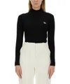 Maison Kitsuné Baby Fox Roll-neck Sweater