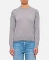 Maison Kitsuné Maison Kitsune Women's 'baby Fox Regular Fit Pullover In Grey