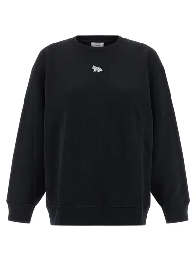 Maison Kitsuné Maison Kitsune 'baby Fox' Sweatshirt In Black