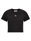 MAISON KITSUNÉ BABY FOX T-SHIRT BLACK