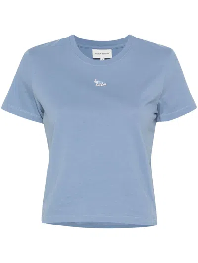 Maison Kitsuné Baby Fox T-shirt In Blue
