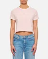 Maison Kitsuné T-shirt With Baby Fox Application In Pink