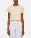 Maison Kitsuné Baby Fox T-shirt In Ivory