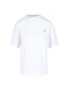 Maison Kitsuné White Baby Fox Patch Comfort T-shirt In White