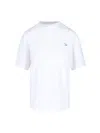 Maison Kitsuné White Baby Fox Patch Comfort T-shirt In White