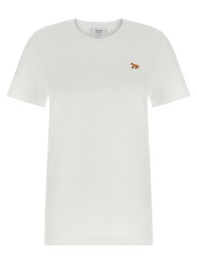 Maison Kitsuné Maison Kitsune Baby Fox Regular Tee-shirt In White