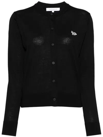 MAISON KITSUNÉ MAISON KITSUNÉ BABY FOX WOOL CARDIGAN