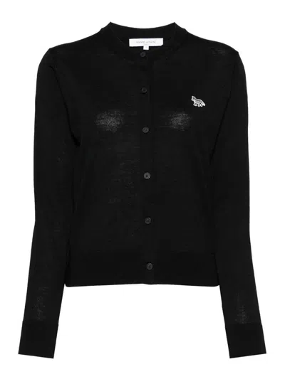 MAISON KITSUNÉ BABY FOX WOOL CARDIGAN