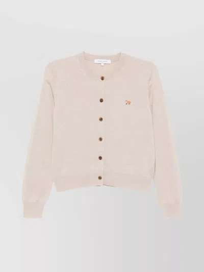 MAISON KITSUNÉ BABY FOX WOOL CARDIGAN