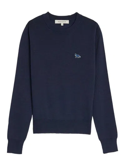 MAISON KITSUNÉ BABY FOX WOOL JUMPER