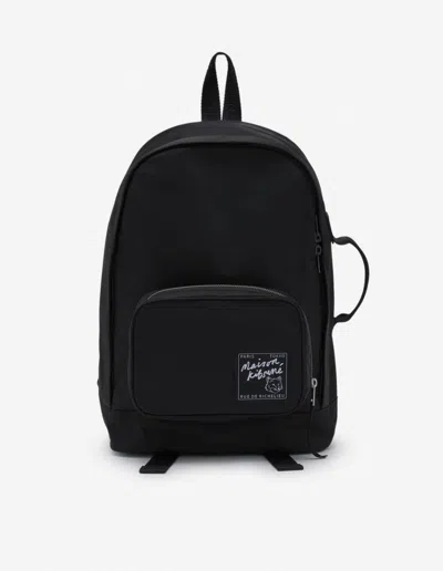 Maison Kitsuné Backpacks In Black