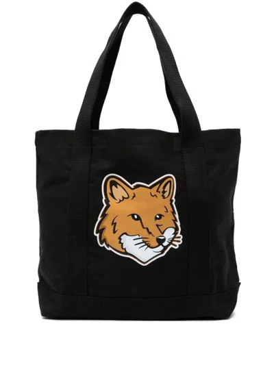 Maison Kitsuné Maison Kitsune' Bags In Black