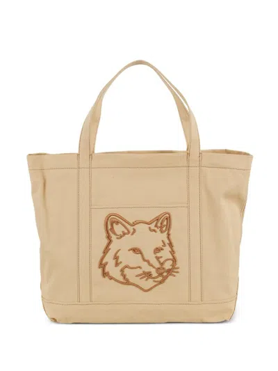 Maison Kitsuné Bags In Nude