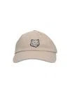Maison Kitsuné Baseball Cap Fox Head In Neutral
