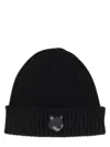 MAISON KITSUNÉ BEANIE HAT WITH FOX HEAD