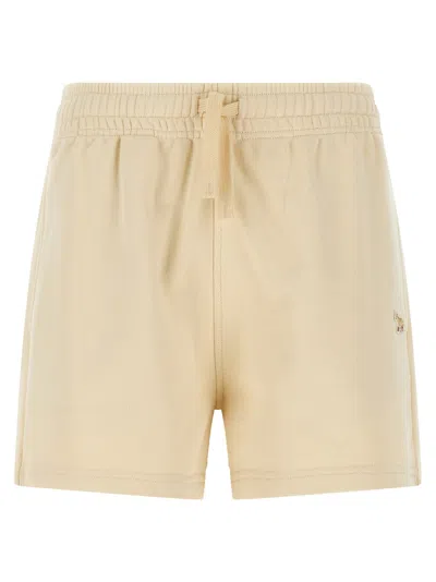 MAISON KITSUNÉ BEIGE BABY FOX SHORTS