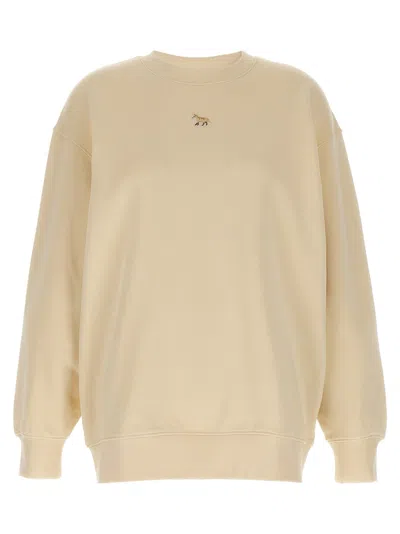 MAISON KITSUNÉ BEIGE BABY FOX SWEATSHIRT