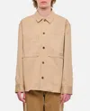 Maison Kitsuné Beige Comfort Fit Overshirt In Beige