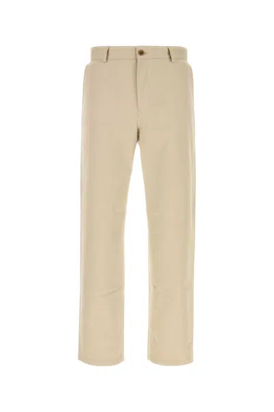 Maison Kitsuné Beige Cotto Pant
