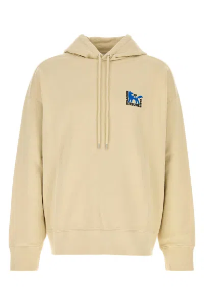 Maison Kitsuné Maison Kitsune Beige Cotton Oversize Sweatshirt In Neutral