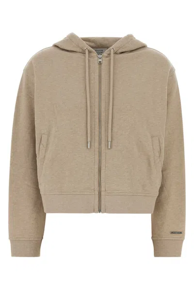 Maison Kitsuné Maison Kitsune Beige Cotton Sweatshirt In Neutral