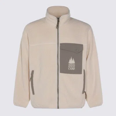 MAISON KITSUNÉ BEIGE SEASONAL CASUAL JACKET