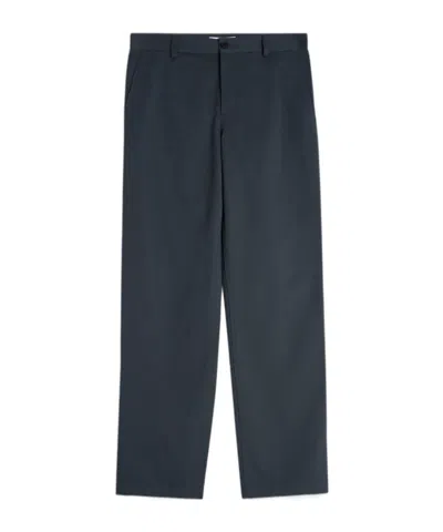 Maison Kitsuné Belt-loop Casual Pants In Black
