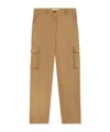 Maison Kitsuné Belt-loop Overalls In Green
