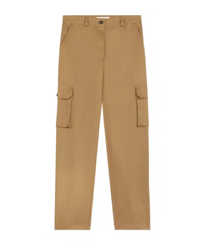Maison Kitsuné Belt-loop Overalls In Green