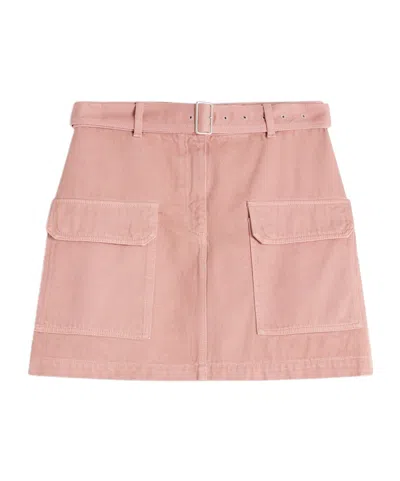 Maison Kitsuné Belted Utility Mini Skirt