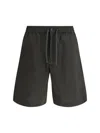 Maison Kitsuné Shorts In Black Polyester