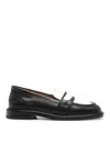 Maison Kitsuné Loafers In Black
