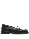 Maison Kitsuné Loafers In Black