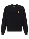 Shop Maison Kitsuné Maison Kitsune 'speedy Fox' Sweatshirt In Black