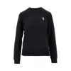 Maison Kitsuné Crew Neck Sweatshirt In Cotton In Black