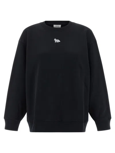 MAISON KITSUNÉ BLACK BABY FOX SWEATSHIRT