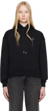 Maison Kitsuné Black Bold Fox Head Patch Comfort Hoodie