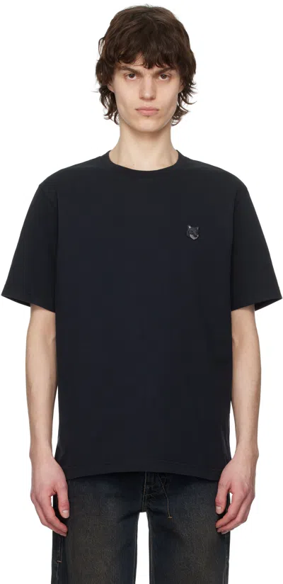 Maison Kitsuné T-shirt In Black