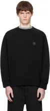 Maison Kitsuné Black Bold Fox Head Patch Oversized Sweatshirt