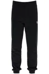 Maison Kitsuné Black Cotton Joggers