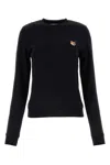 Maison Kitsuné Maison Kitsune Black Cotton Sweatshirt