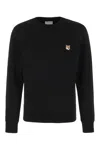 Maison Kitsuné Black Fox Head Long Sleeve T-shirt In Black
