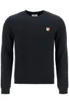 Maison Kitsuné Black Cotton Sweatshirt