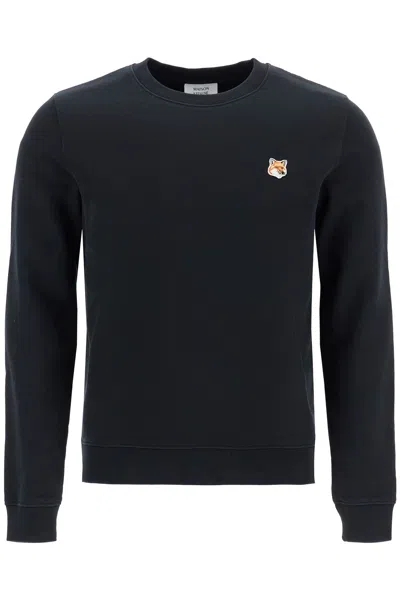 Maison Kitsuné Black Cotton Sweatshirt