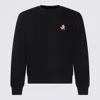Maison Kitsuné Sweaters Blacks And Greys In Black