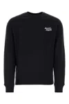 Maison Kitsuné Maison Kitsune Handwriting Comfort Sweatshirt In Black/white