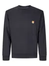 Maison Kitsuné Cotton Sweatshirt Featuring Fox Head Design In Multi
