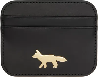 Maison Kitsuné Black Edie Card Holder
