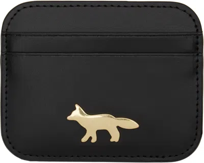 Maison Kitsuné Black Edie Card Holder